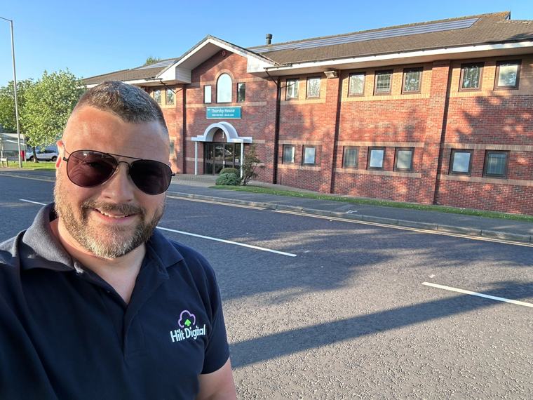 Eric, who runs HiltDigital, on the Wirral